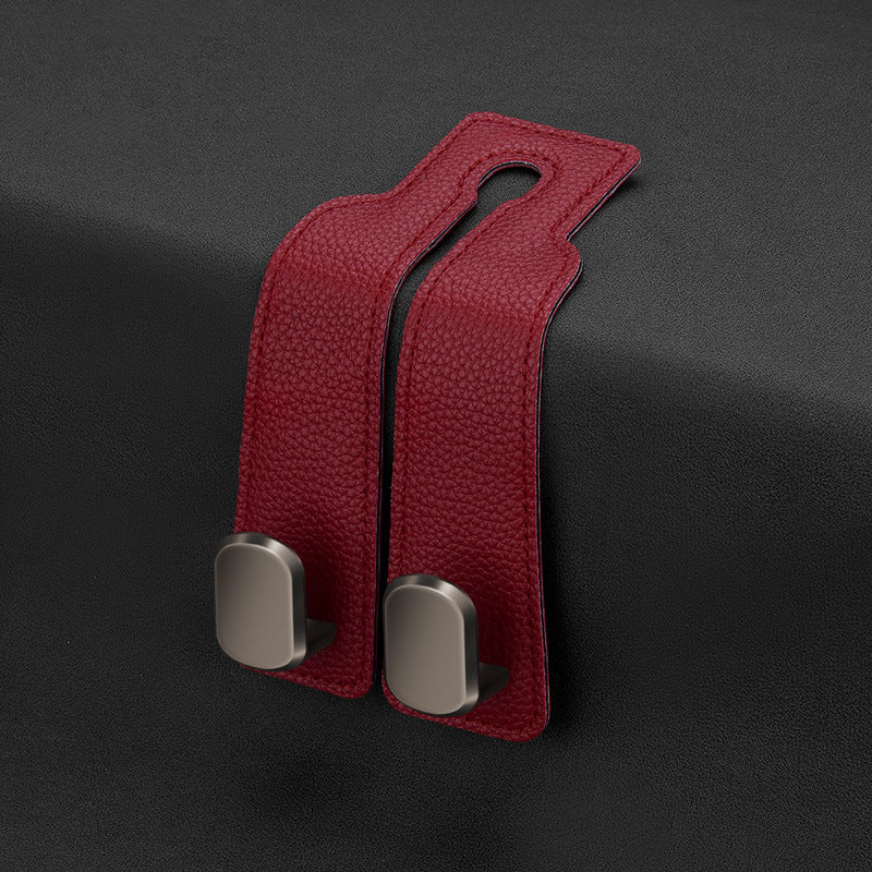 Car hook car seat back storage small hook rear seat headrest multifunctional bracket metal head hook
