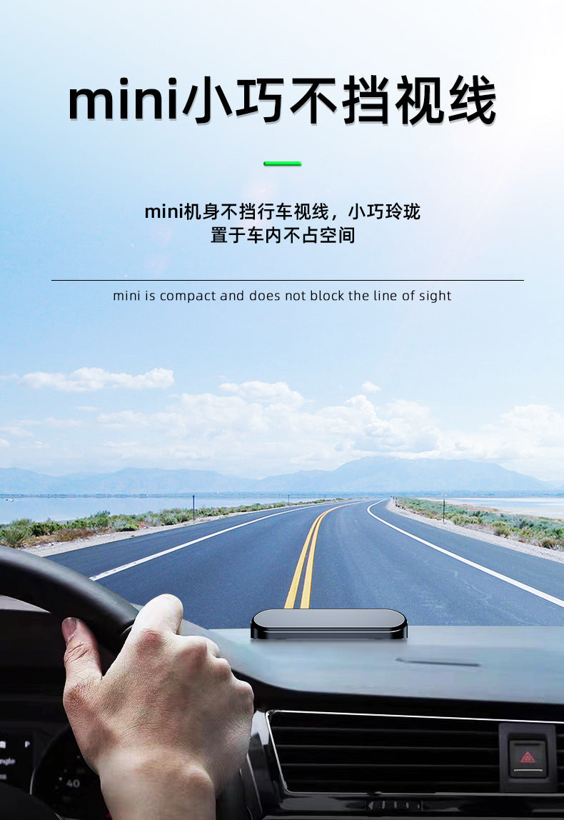 Car moving license plate temporary stop moving license plate instrument panel can hide aluminum alloy car parking number plate