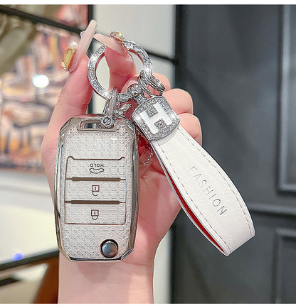 Suitable for Kia k3 Key Set Zhipao k5 Pride kx3k4KX5 Yipao Kaiku Pride Race Tus Key Case Chain