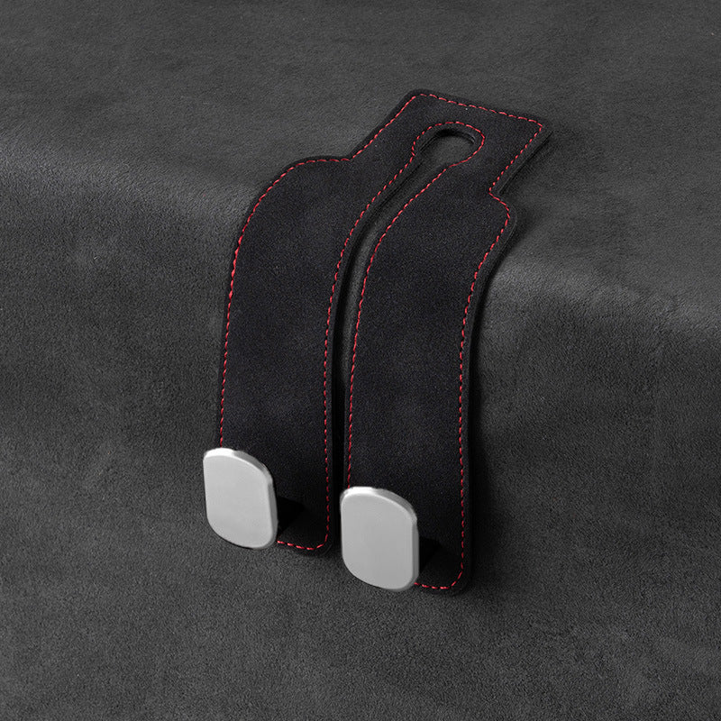 Car hook car seat back storage small hook rear seat headrest multifunctional bracket metal head hook