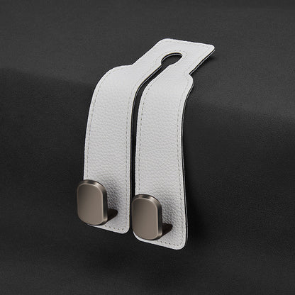 Car hook car seat back storage small hook rear seat headrest multifunctional bracket metal head hook