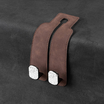 Car hook car seat back storage small hook rear seat headrest multifunctional bracket metal head hook