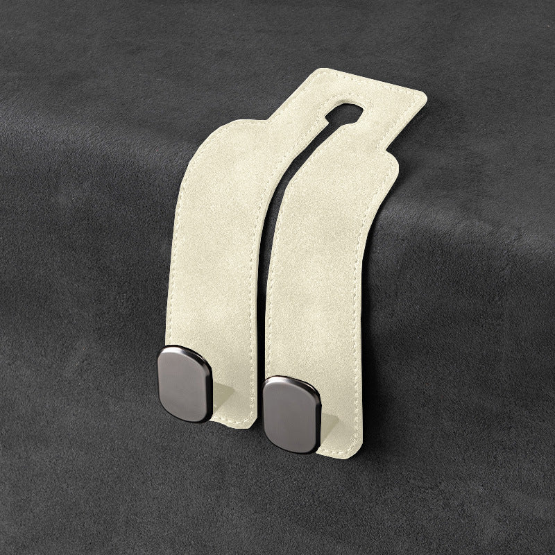 Car hook car seat back storage small hook rear seat headrest multifunctional bracket metal head hook
