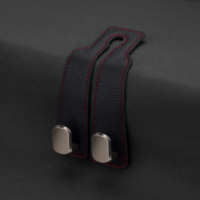 Car hook car seat back storage small hook rear seat headrest multifunctional bracket metal head hook