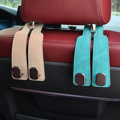Car hook car seat back storage small hook rear seat headrest multifunctional bracket metal head hook