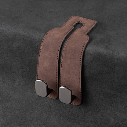 Car hook car seat back storage small hook rear seat headrest multifunctional bracket metal head hook