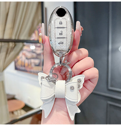 Suitable for Nissan Sylphy Key Set Classic 14 Generation Shell Teana Qashqai Qijun Tiida Jinke Loulan Car Buckle