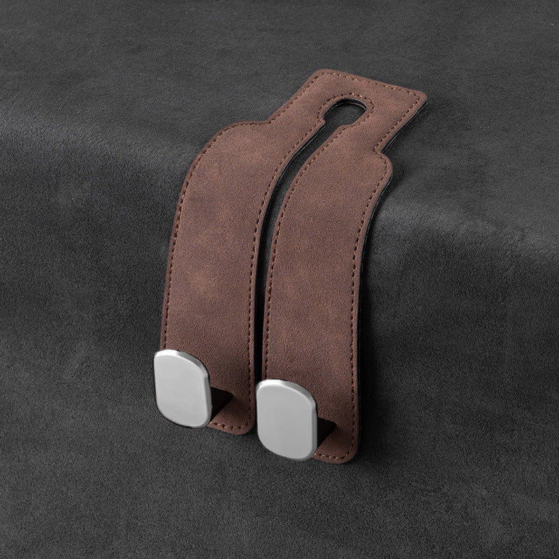 Car hook car seat back storage small hook rear seat headrest multifunctional bracket metal head hook