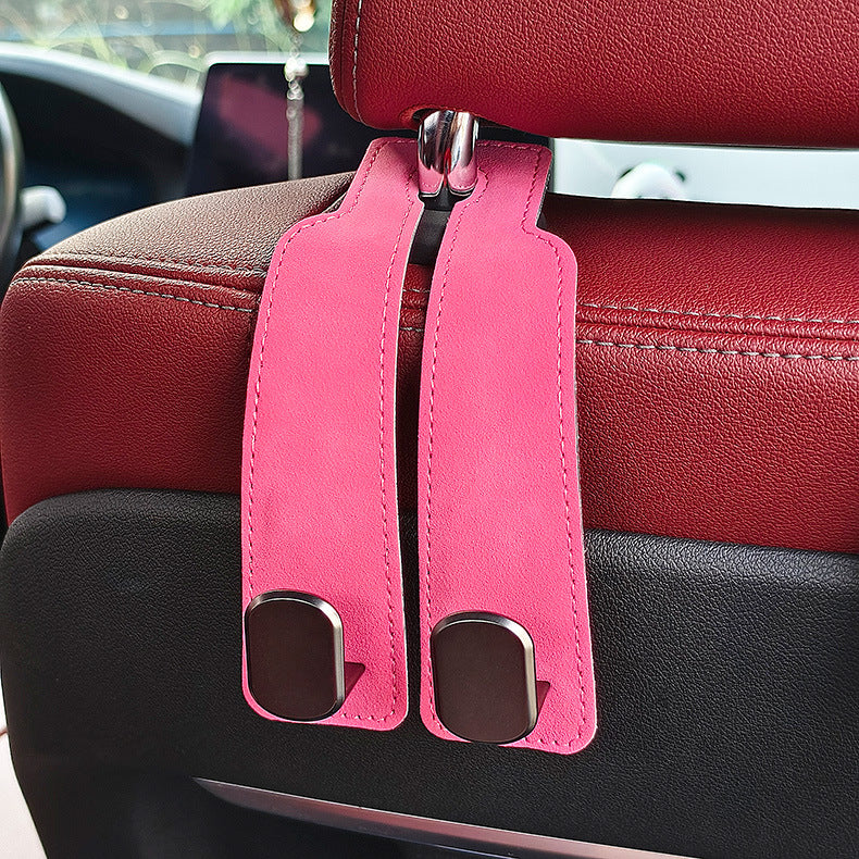 Car hook car seat back storage small hook rear seat headrest multifunctional bracket metal head hook