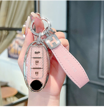 Suitable for Nissan Sylphy Key Set Classic 14 Generation Shell Teana Qashqai Qijun Tiida Jinke Loulan Car Buckle